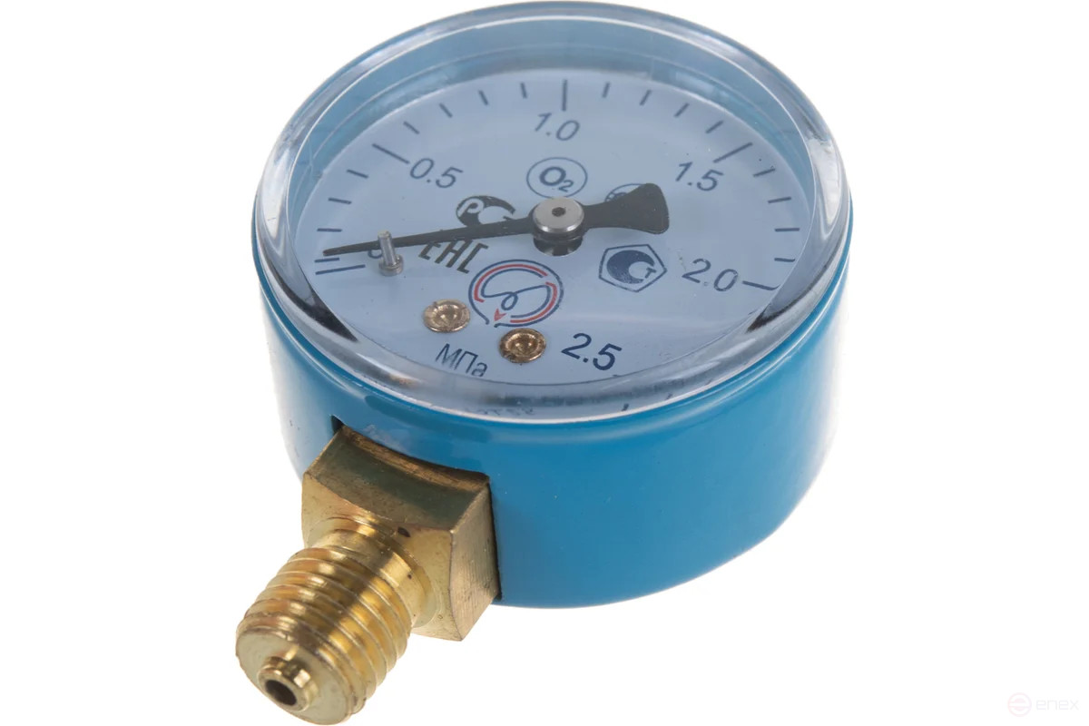 Манометр МДМ-25 50 мм, М12х1.5, 25 атм Brima