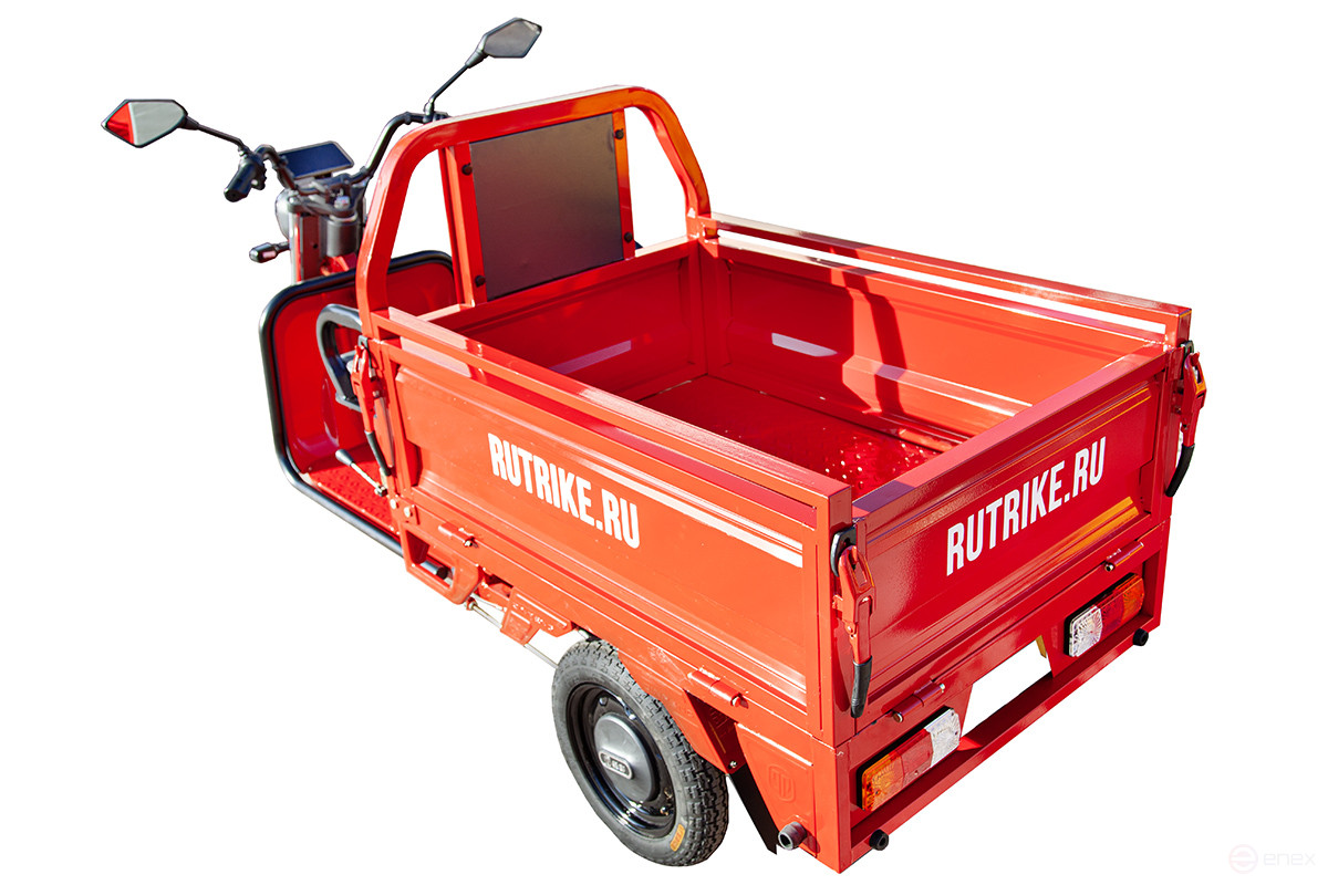 Cargo electric tricycle Rutrike Amulet 1100 60V650W, dark blue matte