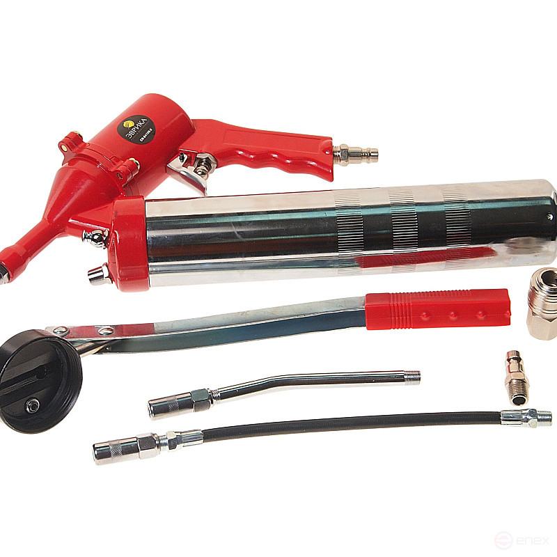 ER-84106-5 pneumatic turbocharger 500 ml/470ml cartridge (max 400 bar) with optional EUREKA manual injection kit