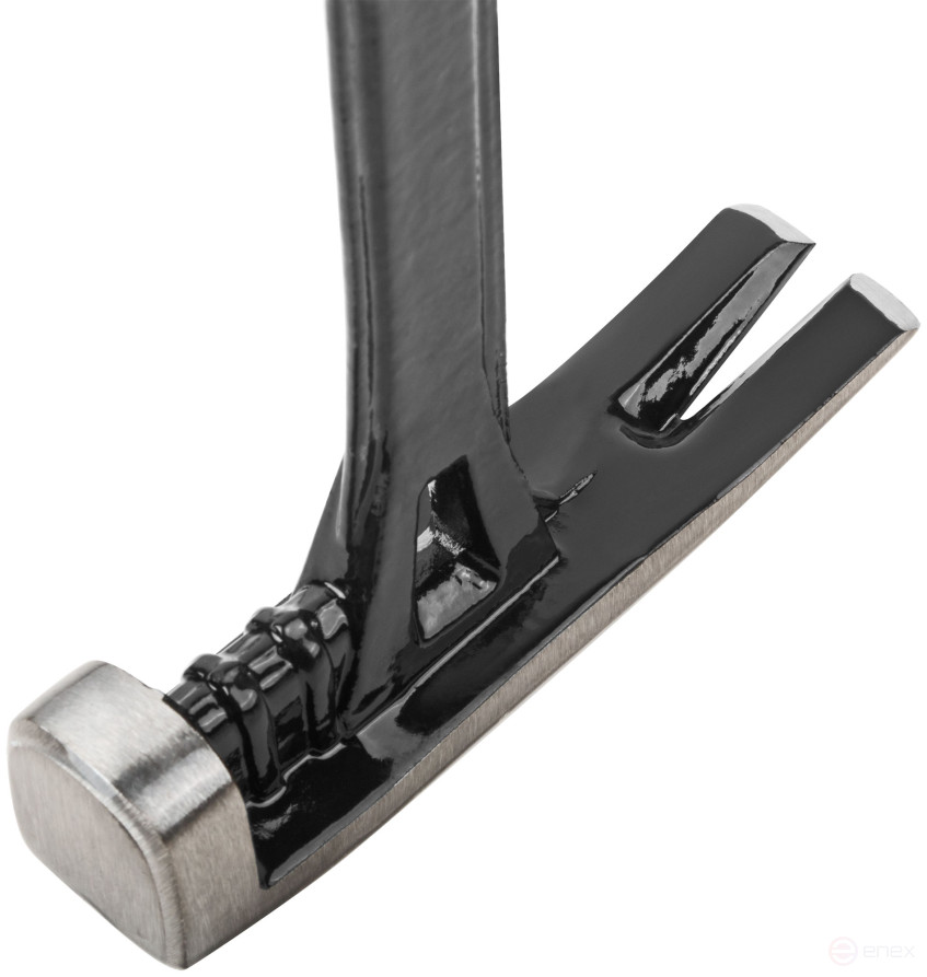 Молоток-гвоздодер, цельнометаллический Профи, 450 гр., демонтажные работы