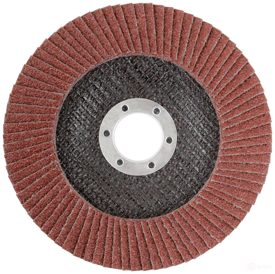 Круг лепестковый торцевой плоский 125 мм, P 36