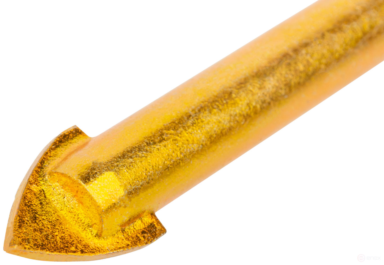 Сверло универсальное по кафелю, стеклу, керамограниту, бетону, кирпичу, шестигранный U-хвостовик под биту, 12х85 мм