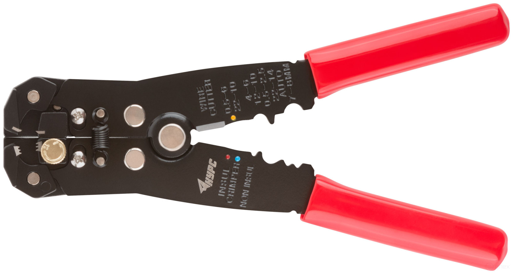 Automatic pliers for stripping insulation diameter 0.2-6.0 mm, 205 mm