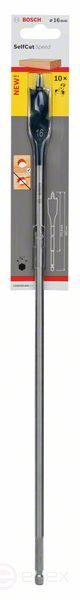 Перовое сверло Self Cut Speed, с шестигранным хвостовиком 16 x 400 mm