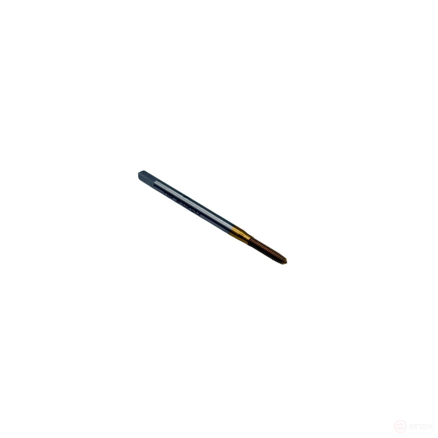 Chipless tap (rolling pin) M 2.0x0.4 P6M5K5 coated with TiN TORNERI T025327