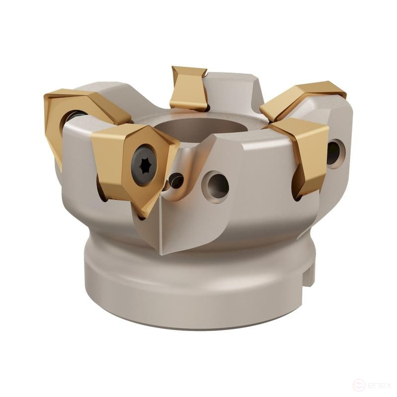 End face milling cutter WNMU 0806 Kycr 80x27 mm, Z-6