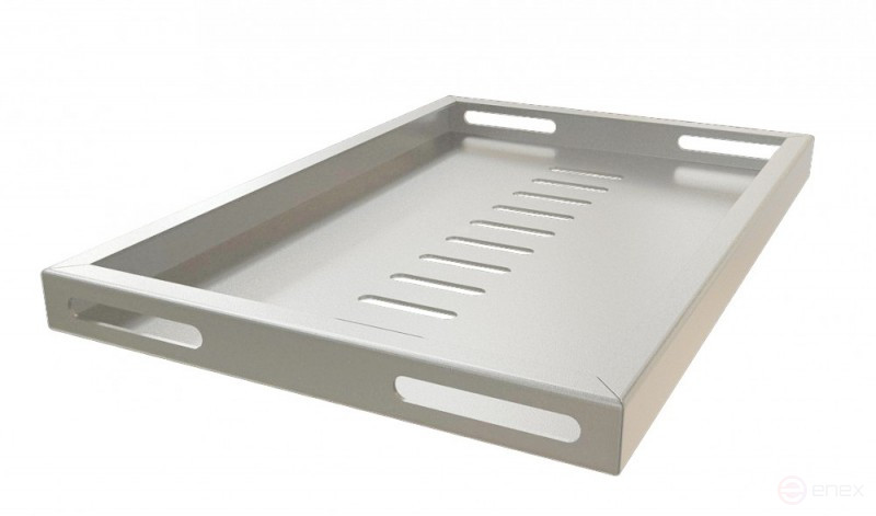 SSH3-180-RAL7035 Полка для 10" шкафов TDC/TDB 272 x 180 мм, уст. размер 254 мм, цвет серый (RAL 7035)