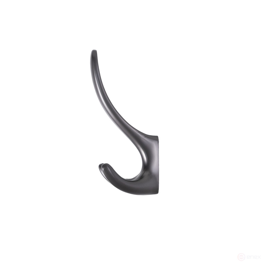 Hook meb. three-horn metal ROMA graphite AKS