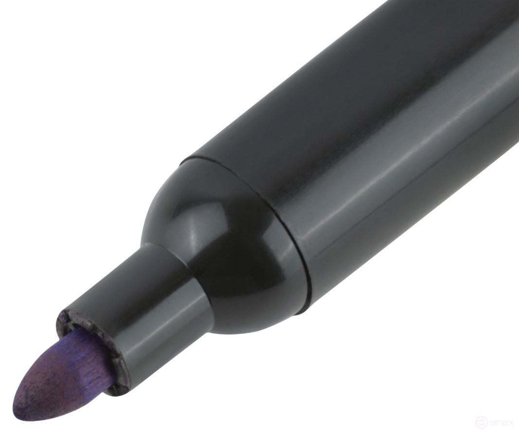 Permanent construction marker, blue