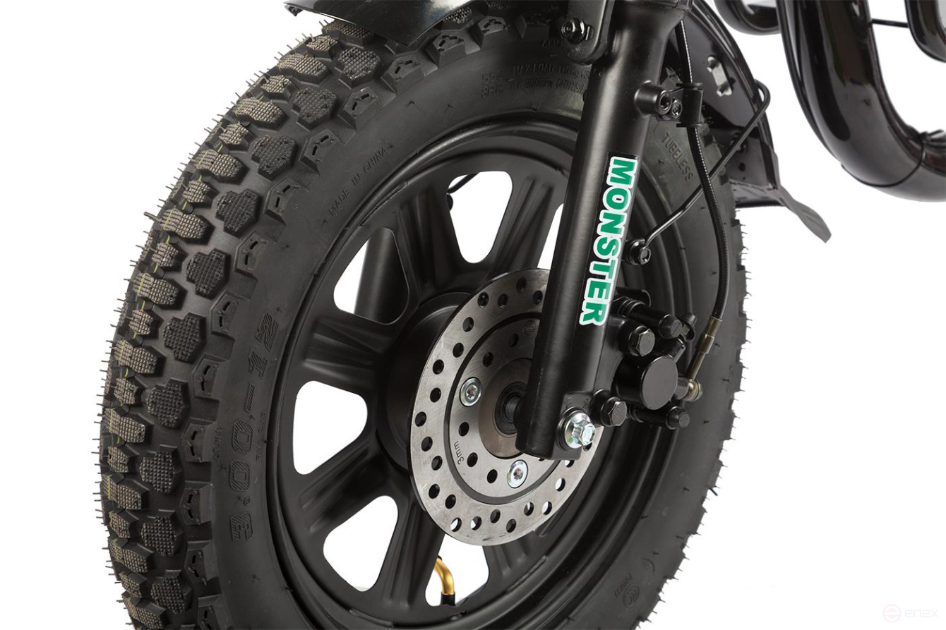 Электровелосипед Gelbert Khan Monster 1, черный