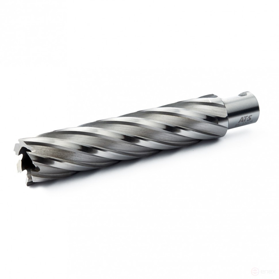 Корончатое сверло по металлу AT-S HSS L=110 арт. BS Ø19