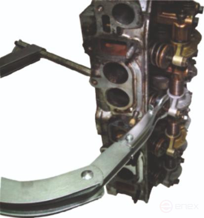 Valve decoupler reinforced with interchangeable grips (straight and curved) JTC