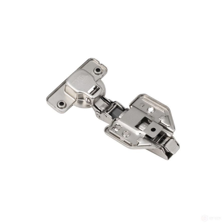 Overhead hinge with door closer 48mm h3 clip-on AKS PLUS 3D (self-tapping screws, plugs)