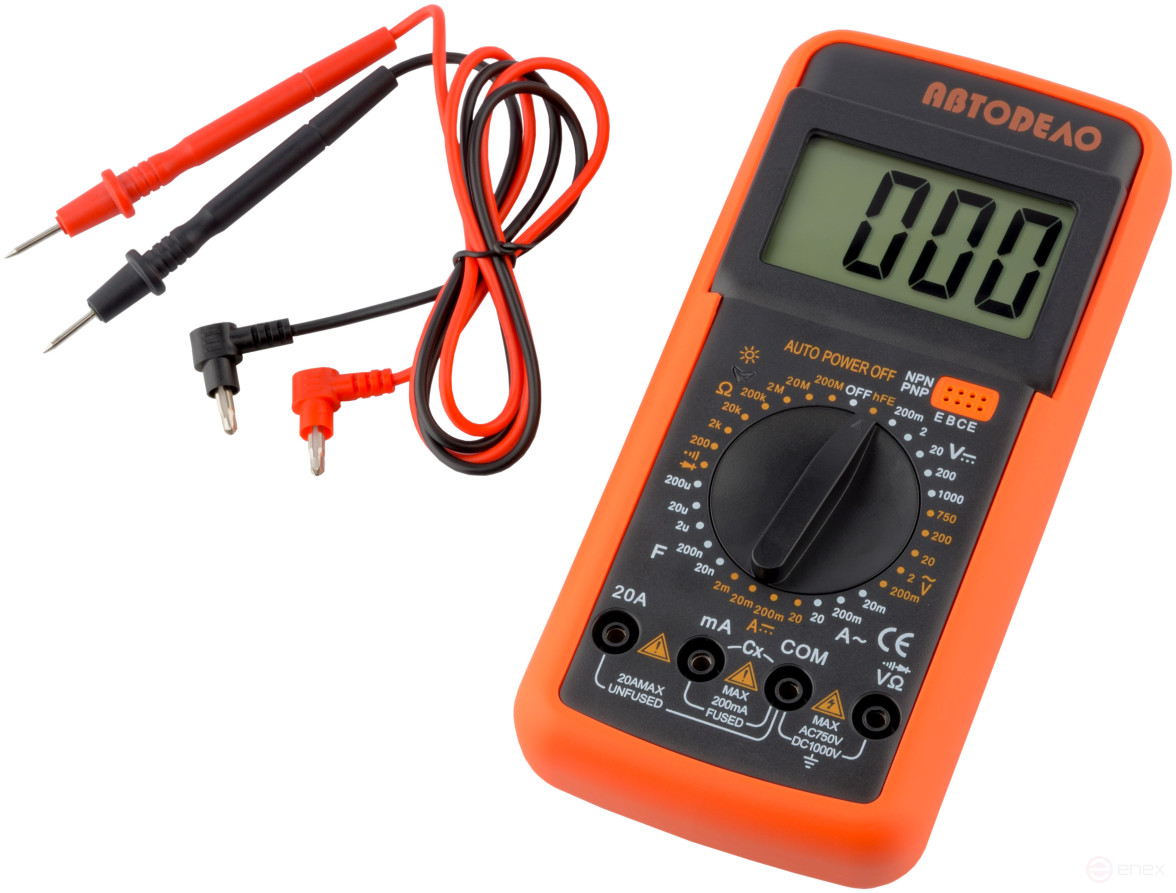 Multi-function digital multimeter (Avtodor) 40927
