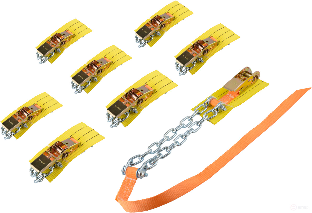 Anti-slip bracelet R15-R19 set of 8 pcs. in a bag (Avtodor) 43136