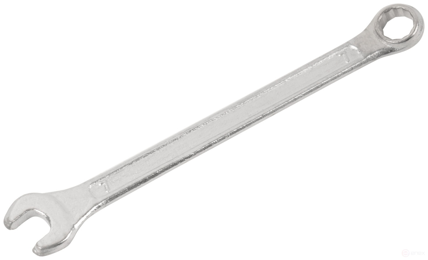 Ключ комбинированный, цинковое покрытие 7 мм