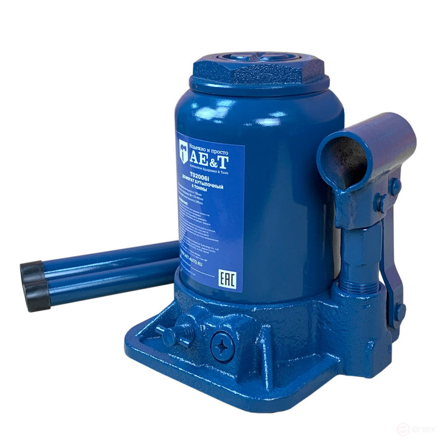 Double-rod bottle jack T02006i AE&T 6t
