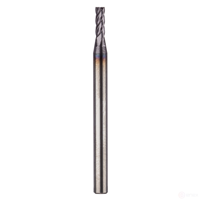 Концевая фреза плоск тв/спл 4Z №103 2/3*6*38 HRC60 Nano Black без фаски ПрофОснастка