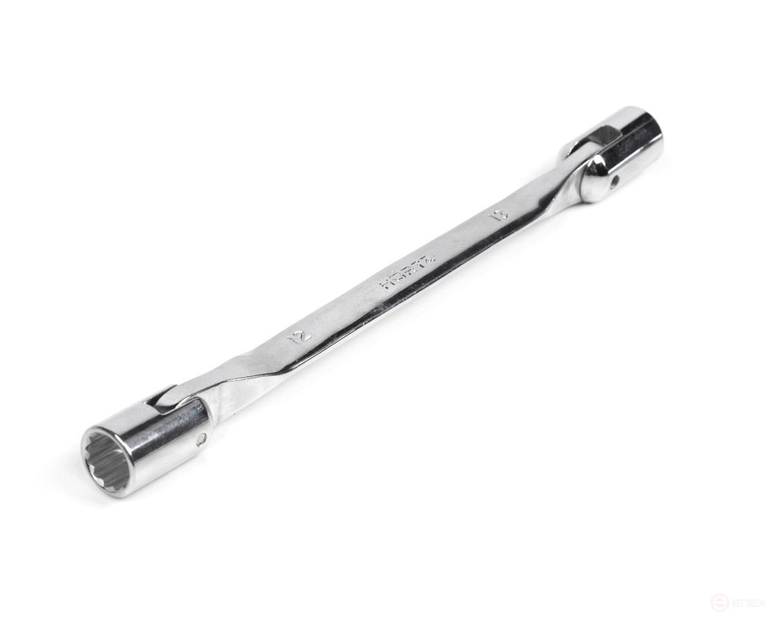 Ключ торцевой шарнирный 12х13 хром HORTZ