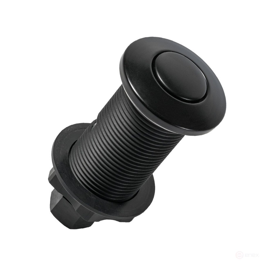 Chopper Kit Flange + BORT button (Black) (Sink Strainer)