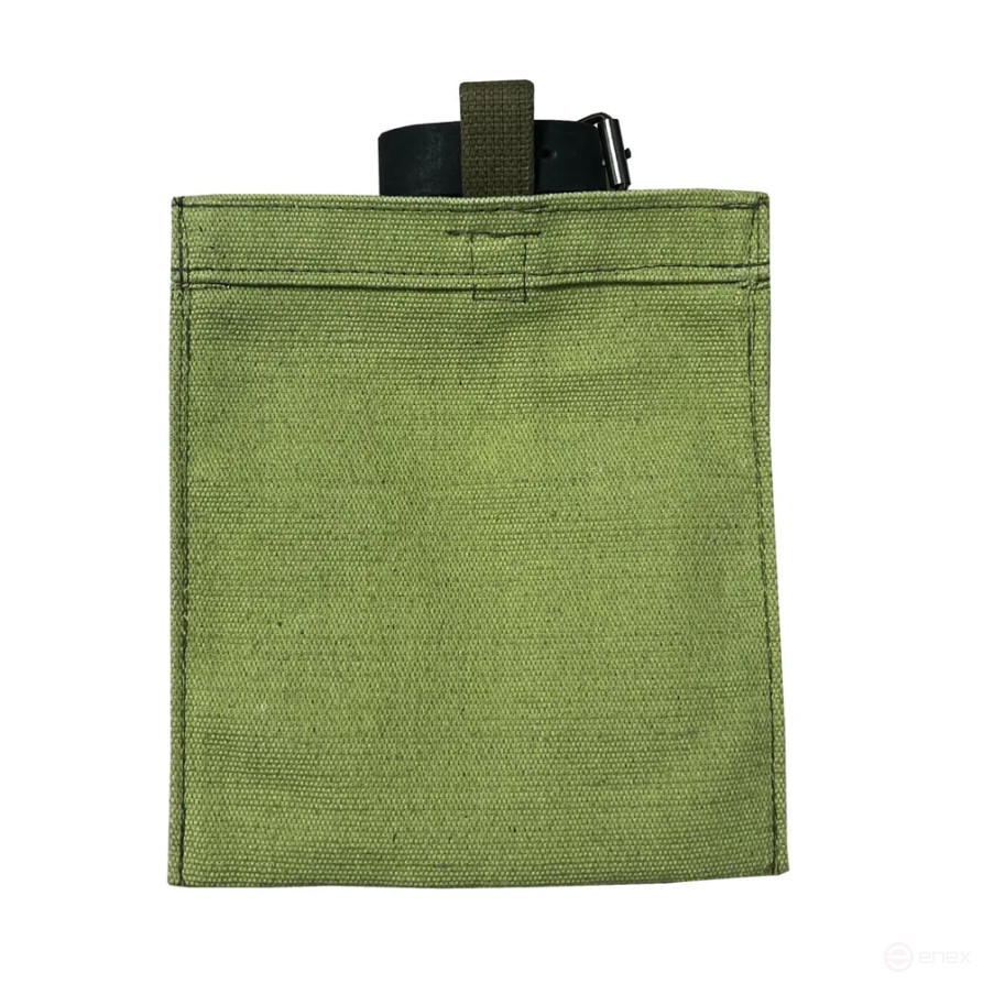 Лопата пехотная малая, штыковая армейская СССР с клеймом МПЛ - 50, 2 мм, чехол брезентовый в комплекте, туристическая, для охоты и рыбалки