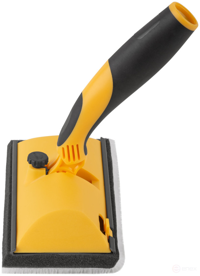 Pad for paints and varnishes, rubberized handle 180x95 mm