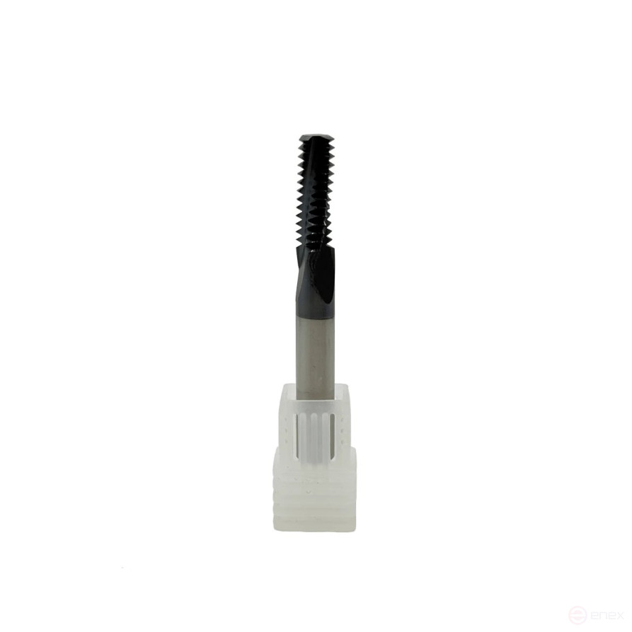 Multi-entry carbide milling cutter M 8.0x1.25 (D5.9x16xD6x50x3T) on TiXCo TORNERI T026200 coated steel