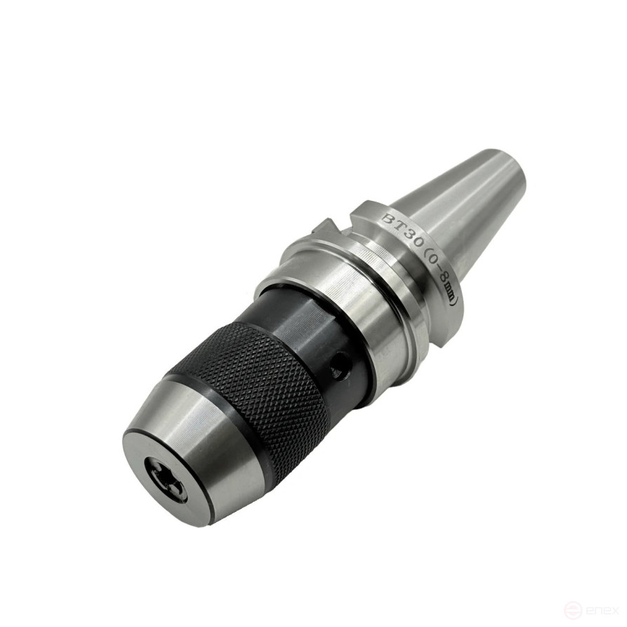 Self-locking drilling chuck PSS 8.0 (0-8.0), with shank BT30, type BT30-APU08-80 TORNERI T027209