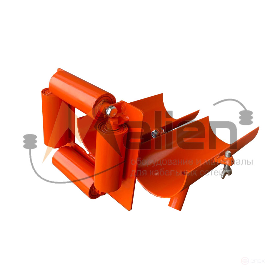 The cable roller for cable insertion into the VP 4-114M pipe for cable lubrication (pipe inner diameter 114-124mm) is MALIEN