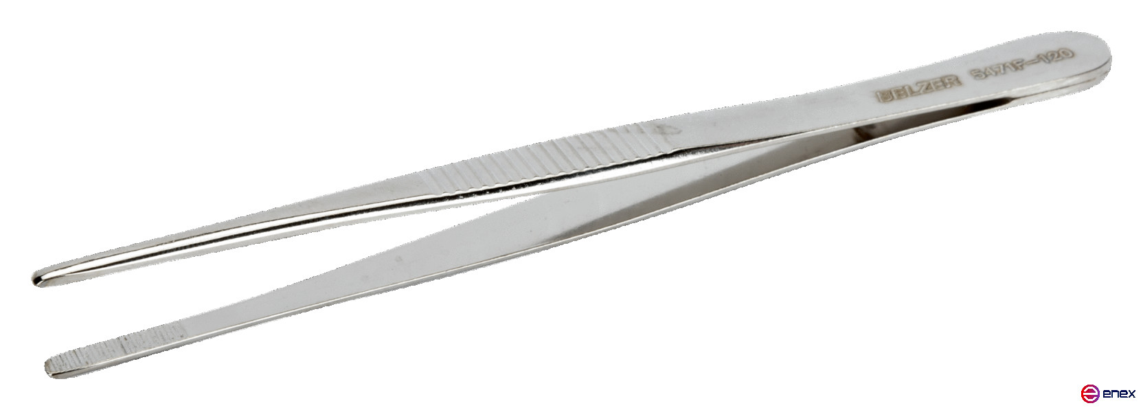 Tweezers 250mm, grooved tips and branches