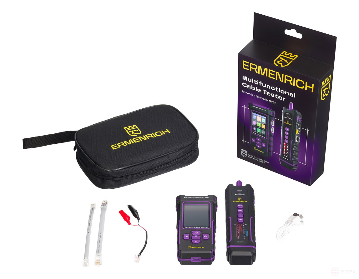 Ermenrich NetGeeks NP50 Multifunction Cable Tester