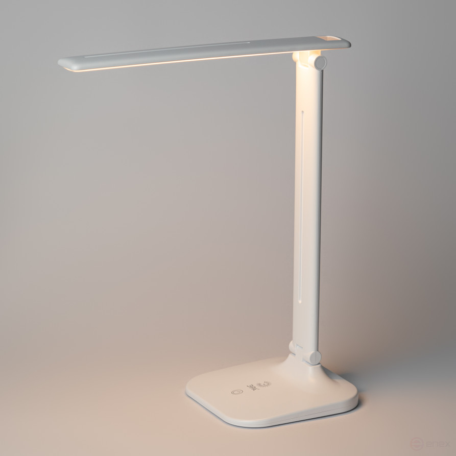 Настольный светильник ЭРА NLED-510-8W-W светодиодный аккумуляторный белый