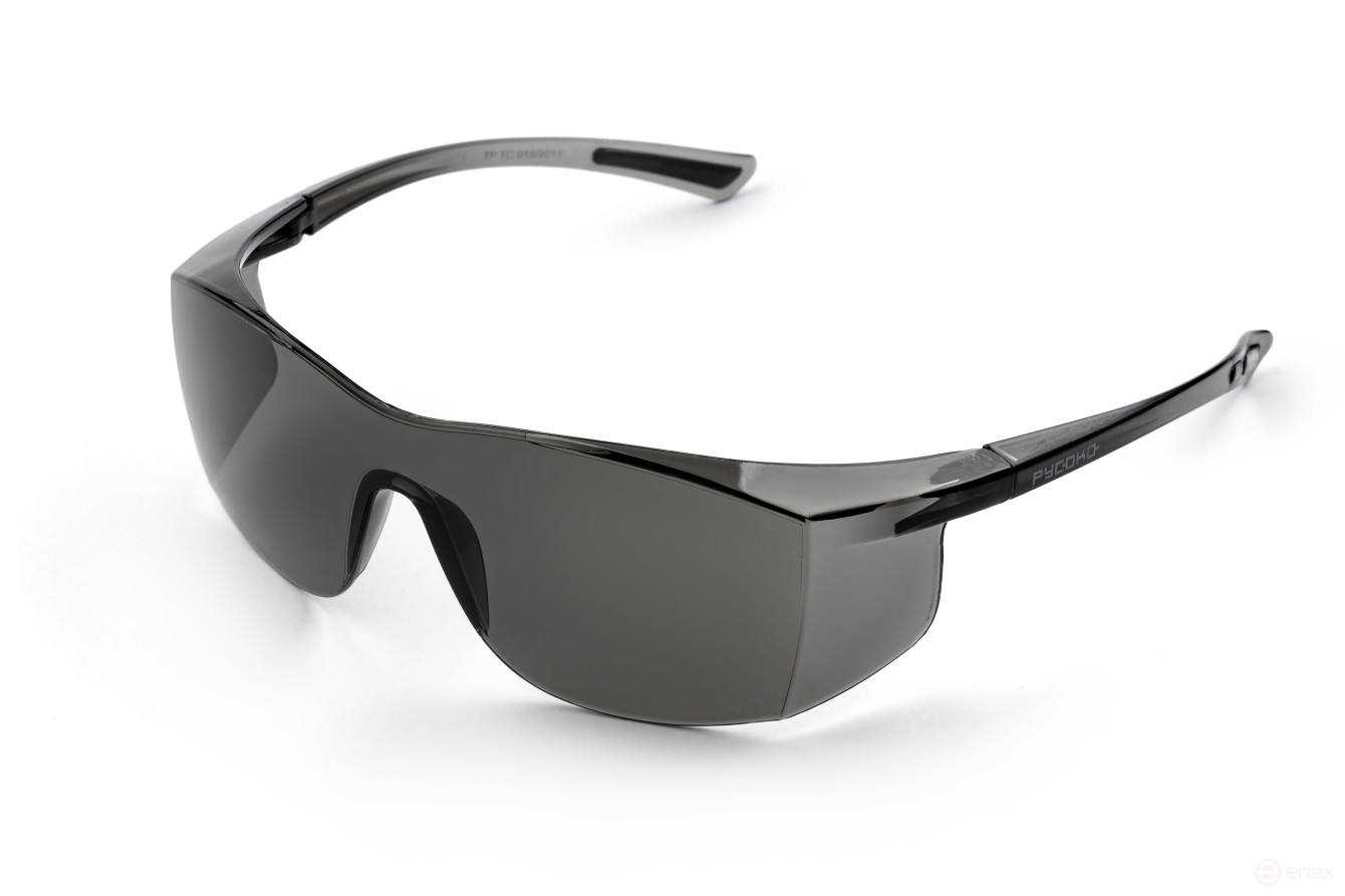 Dexter Grey safety glasses of the RUSOKO trademark