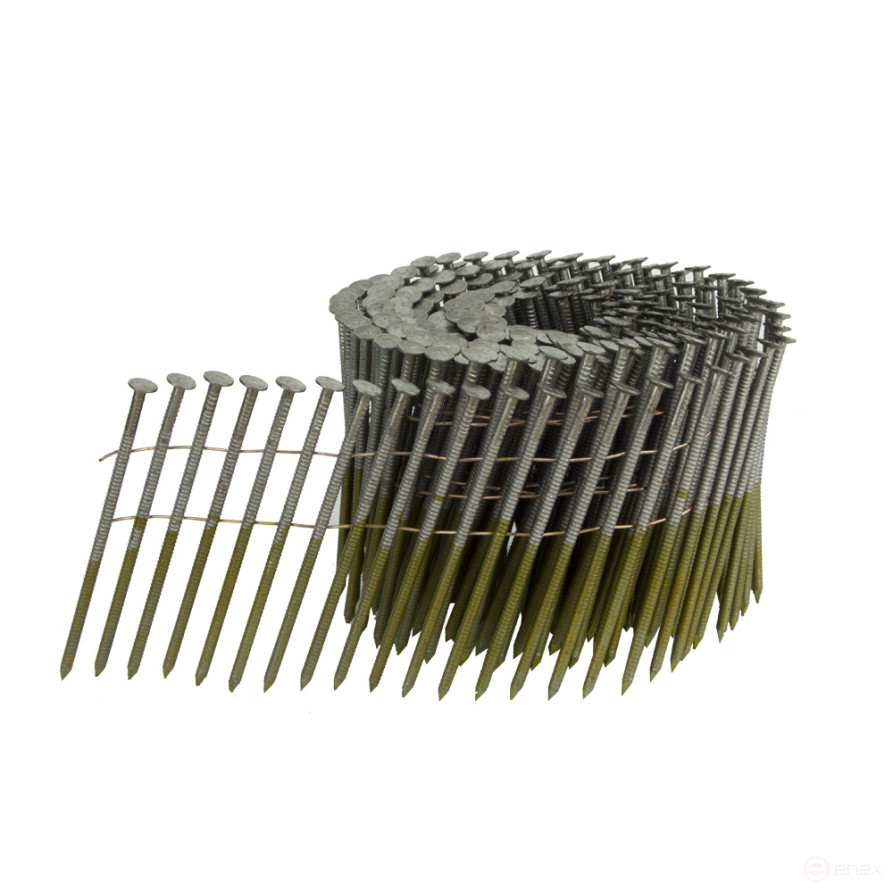 CNW drum nails for wood (3.1*70 mm, BKRi, ring, 4800 pcs/pack)