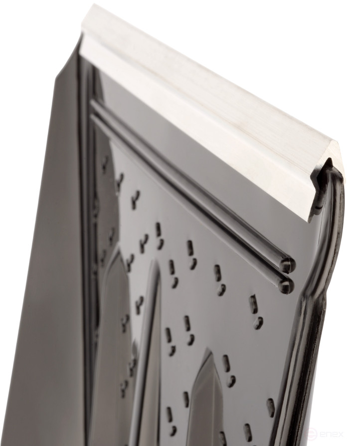 Лопатка автомобильная снеговая, телескопическая ручка (L-680/860мм) АвтоDело 44104