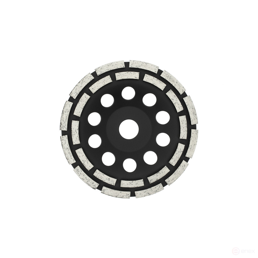 Чашка алмазная сегментная 2х рядная, серия "профи", 150 х 22 мм, Чеглок (30)