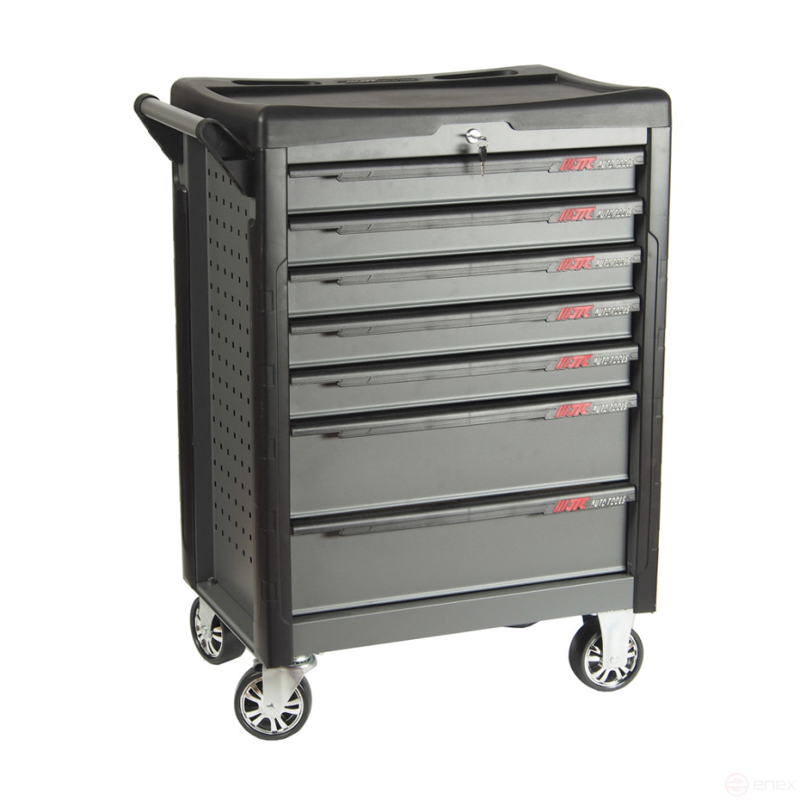 Tool trolley 7 sections grey JTC