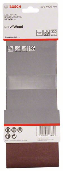 Set of 3 X440 X440 100 x 620 mm, 220