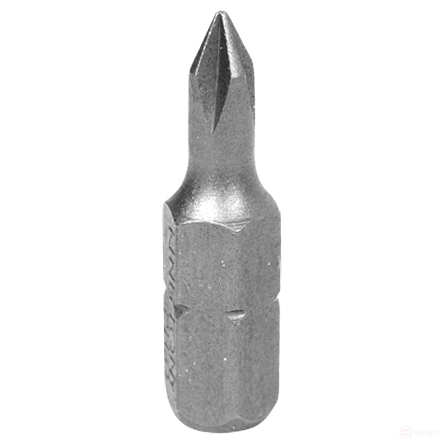 Вставка (бита) торцевая 1/4", Phillips, PH0, 25 мм KING TONY 102500P