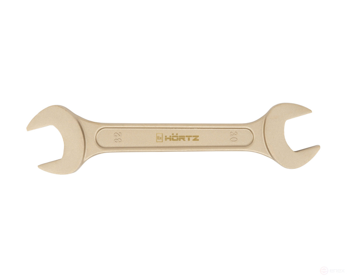 Double-sided wrench horn wrench 30x32 intrinsically safe alloy AlCu, HORTZ