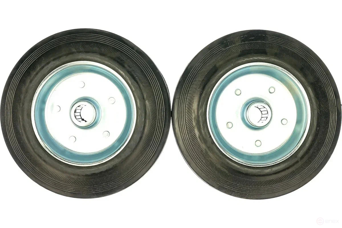 Set of cast wheels for KG 150, KG 150 P, PR-1, KGM. (d200 - 2 pcs.)