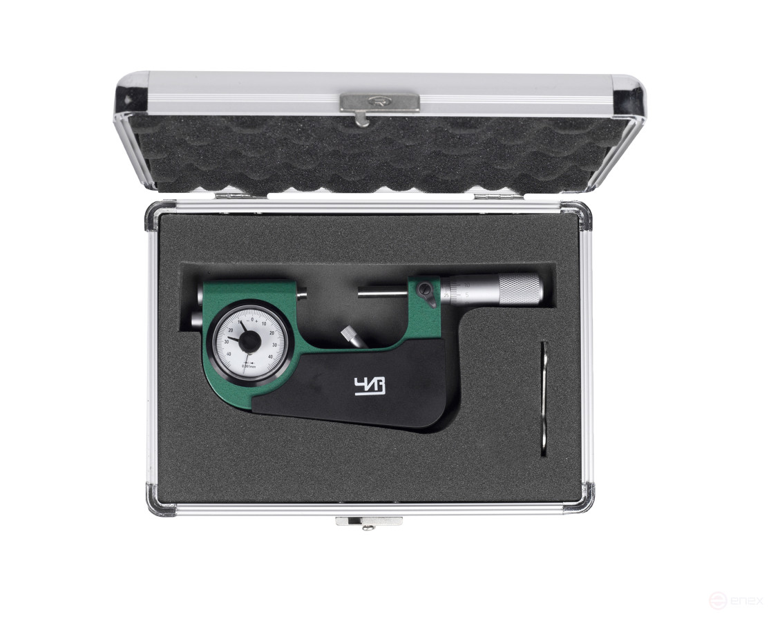 Lever micrometer MR - 25 0.001 CHEESE