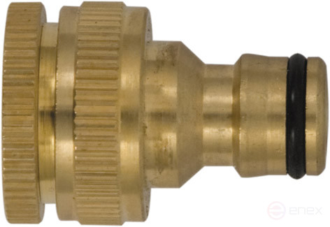 Адаптер внешний латунь 1/2"-3/4"