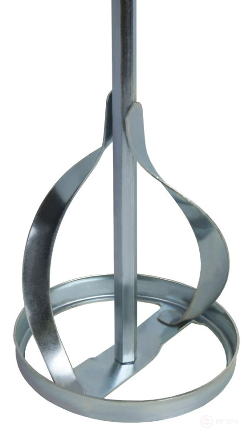 Насадка для перемешивания ПРАКТИКА хвостовик НЕХ 10, 100 х 600, лаки, краски (779-547)