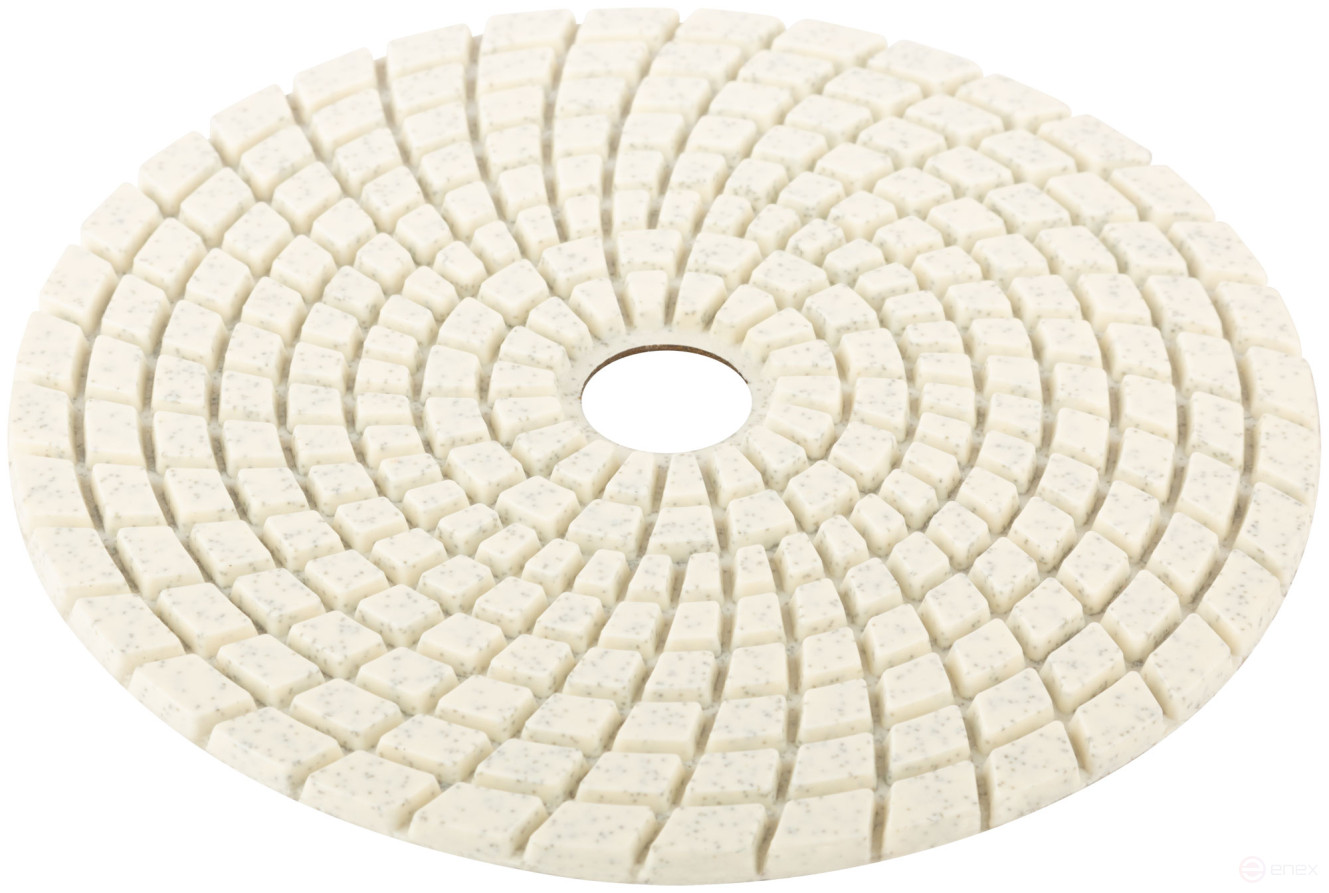 Алмазный гибкий шлифовальный круг АГШК (липучка), влажное шлифование, 125 мм, Р 50