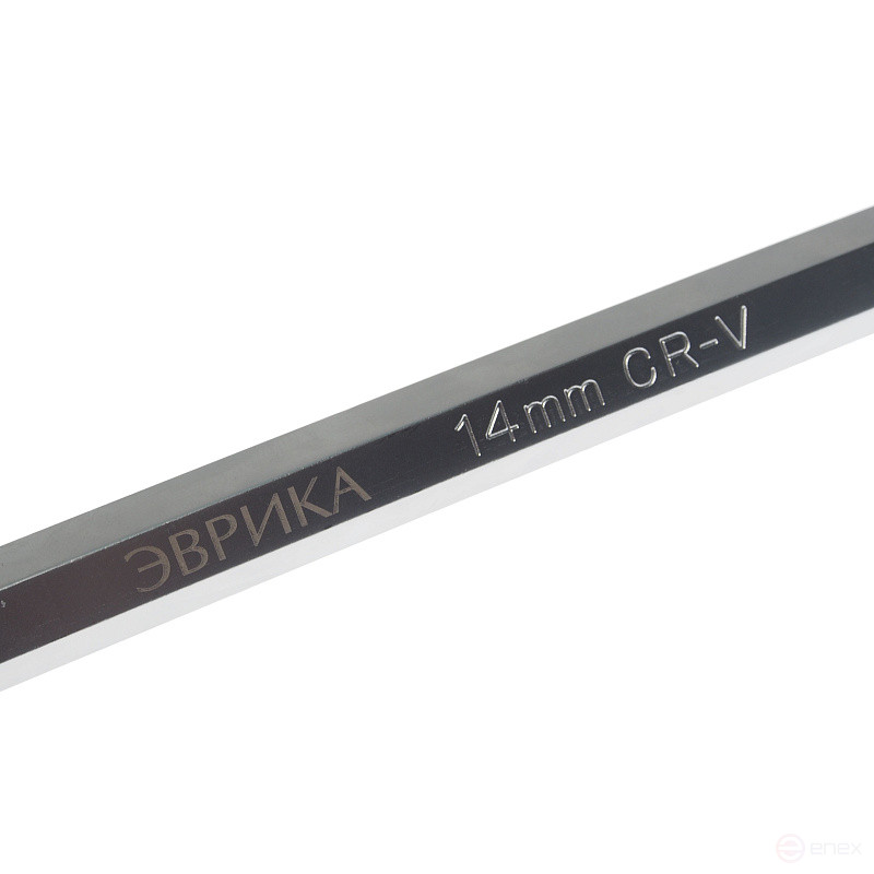 Ключ шестигранный 14мм ER-76414XL: Г-образный экстрадлинный ЭВРИКА /1/6/60