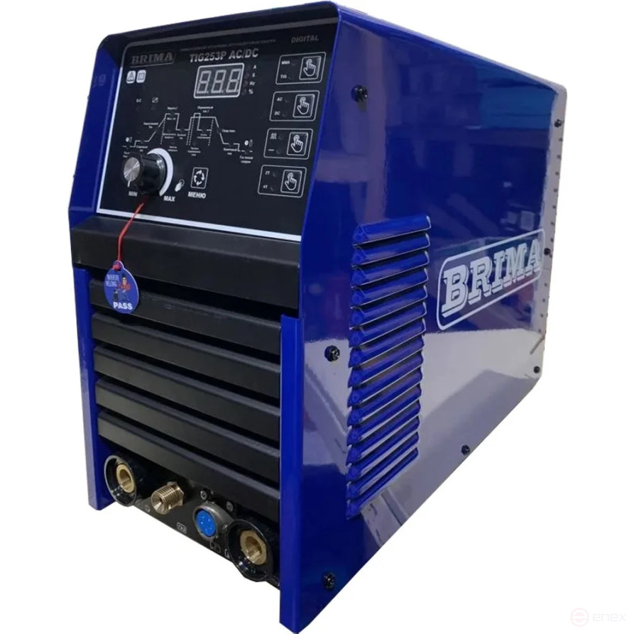 УСТ-КА ИНВ. АРГОН-ДУГ.СВАРКИ TIG 253P AC/DC "BRIMA" DIGITAL (ПЕДАЛЬ) OZON, WB