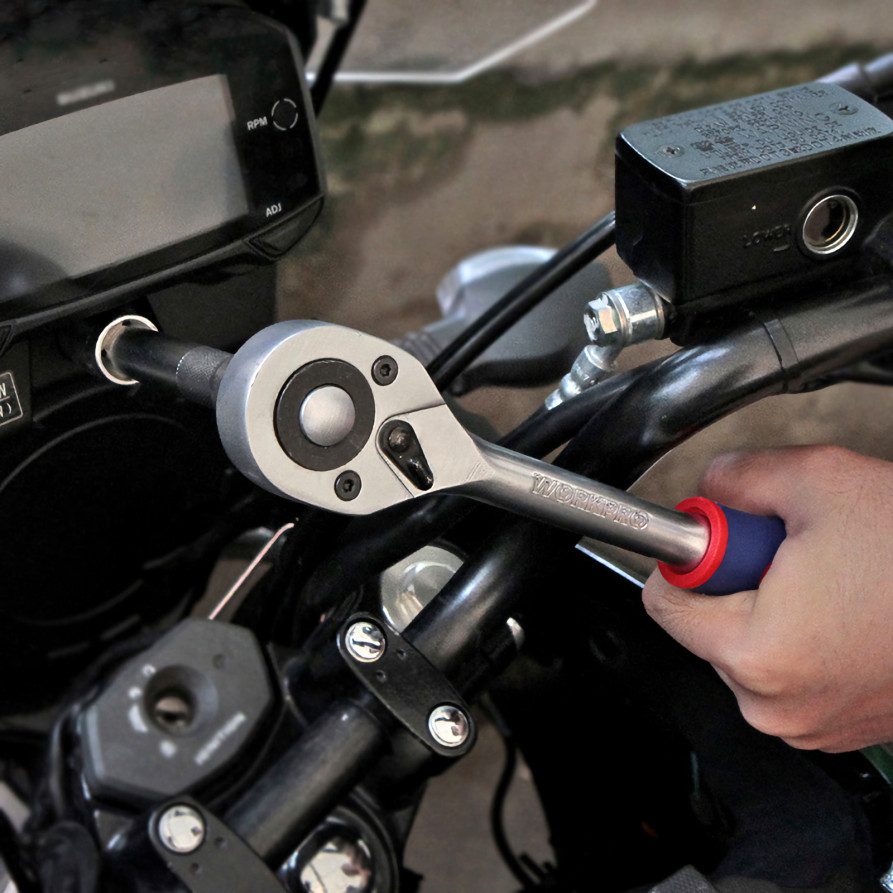 1/4"+1/2" 108pcs WP202535 WORKPRO Tool Kit