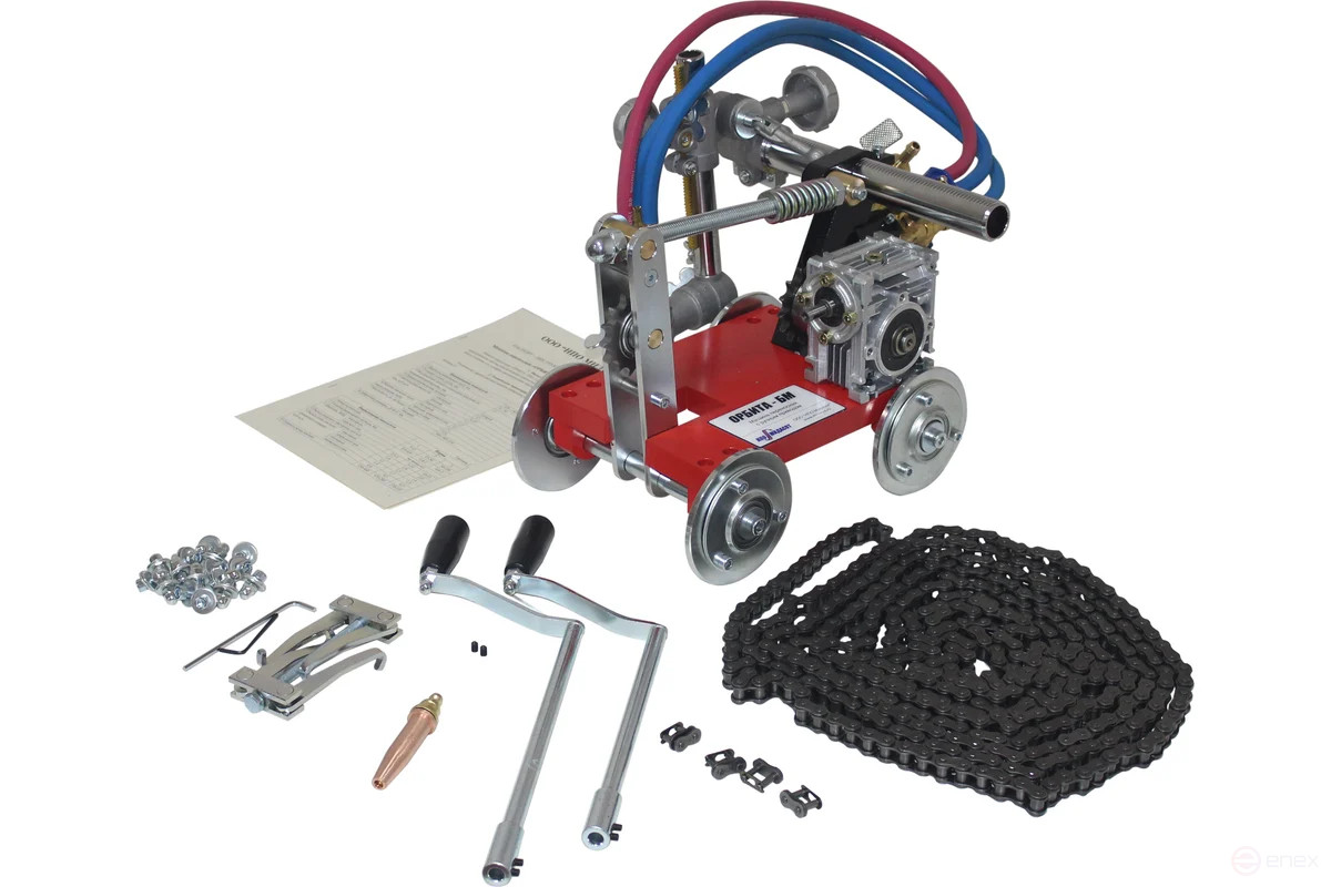 The Brima ORBITA-BM machine / manual drive