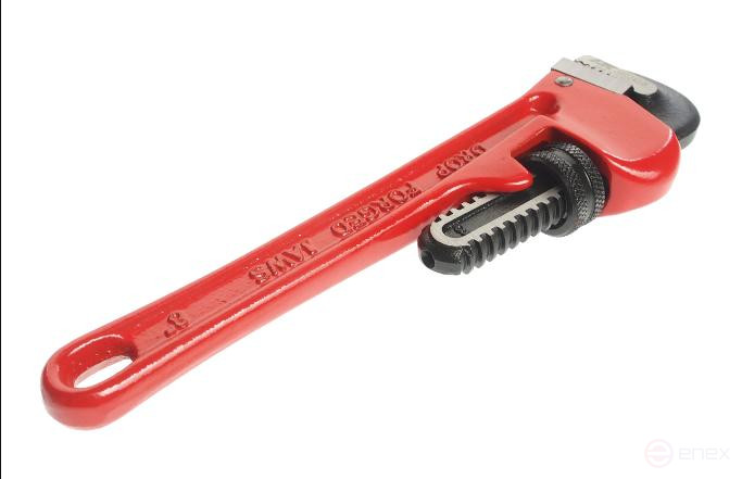 Ключ трубный 8" (200мм) американского типа, захват до 30мм JTC